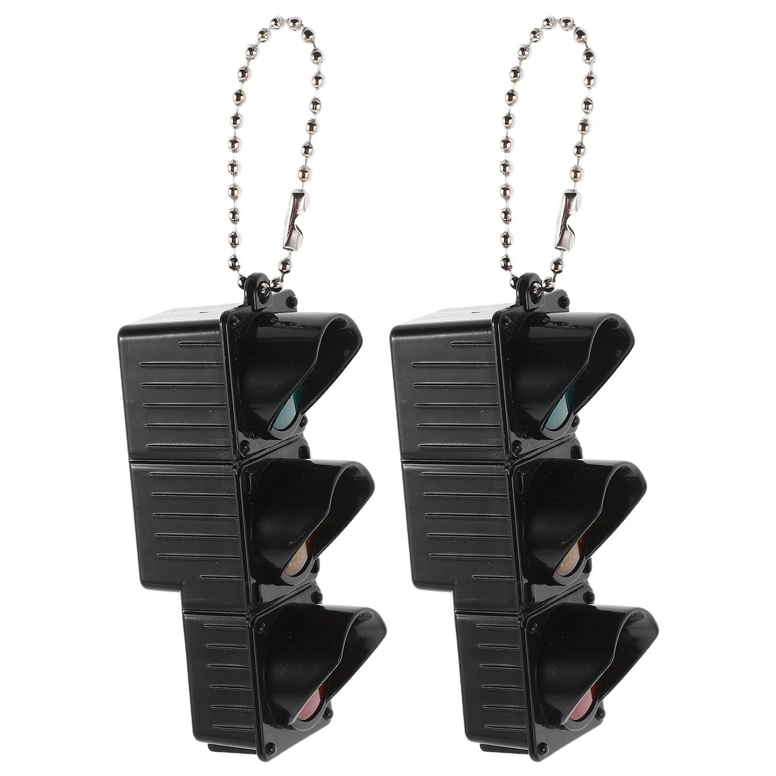 

2pcs Miniature Simulation Light Flashing Signal Light For Kids Traffic Awareness Preschool Teaching Props, Dollhouse Decor,