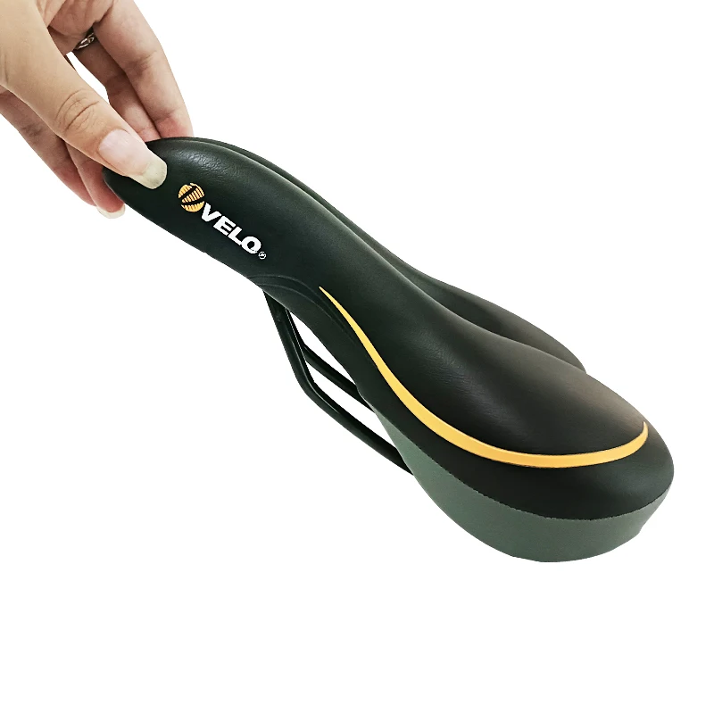 VELO Bicycle Saddle Comfortable Shockproof Cycling Seat Hollow Non-slip Soft Cushion MTB Road Bike Saddle Bicycle Accessories