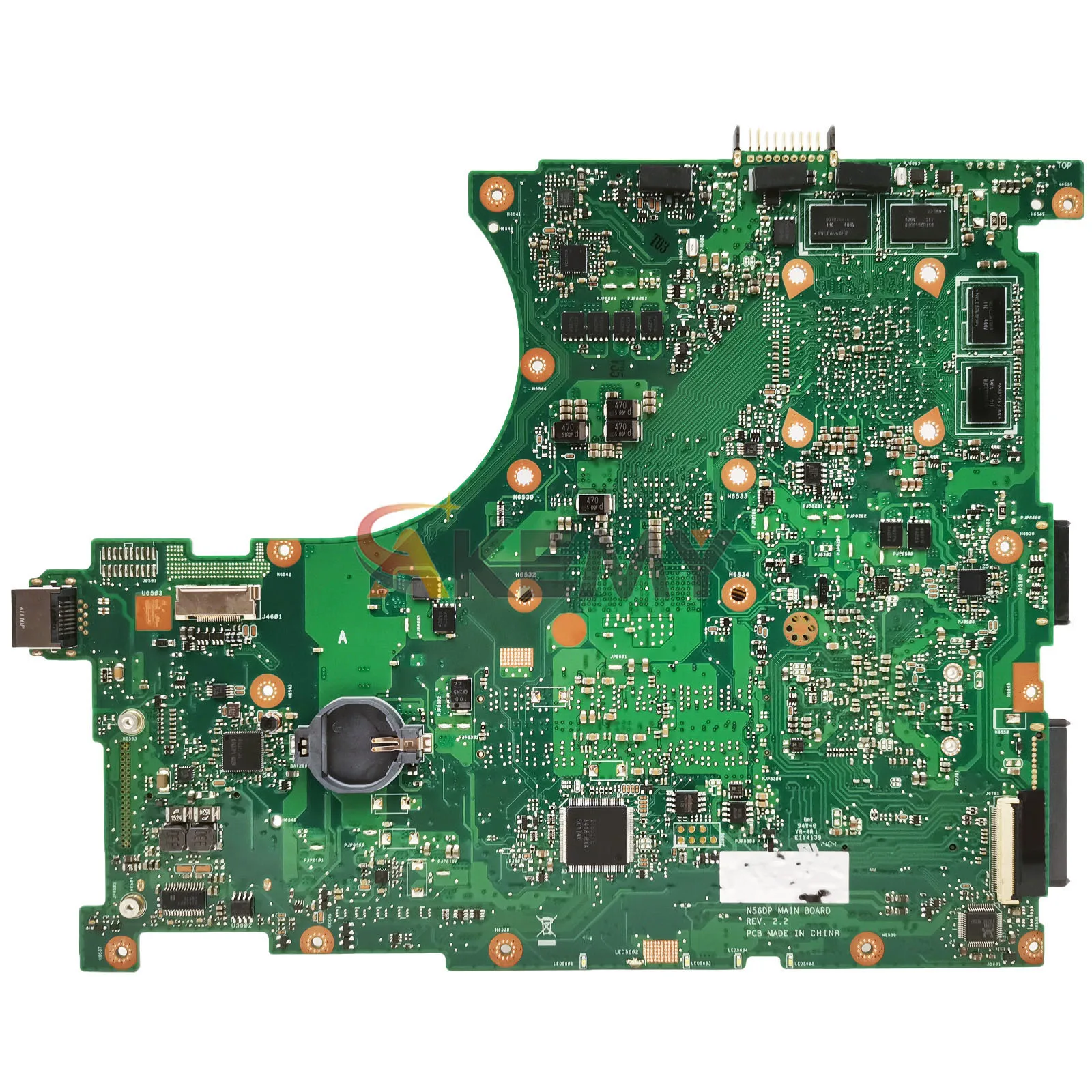 N56DY Laptop Motherboard For ASUS N56DY N56D N56DP Notebook Mainboard This item is in stock fast shipping 100% tests OK