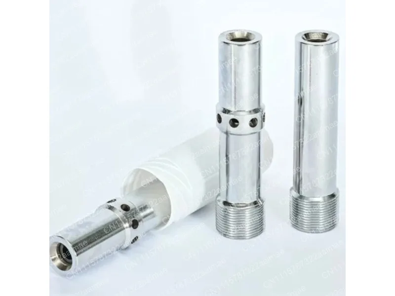 Boron Carbide Sandblasting Gun Nozzle Single Dual Air Inlet Blasting Machine Replacement Gun Head