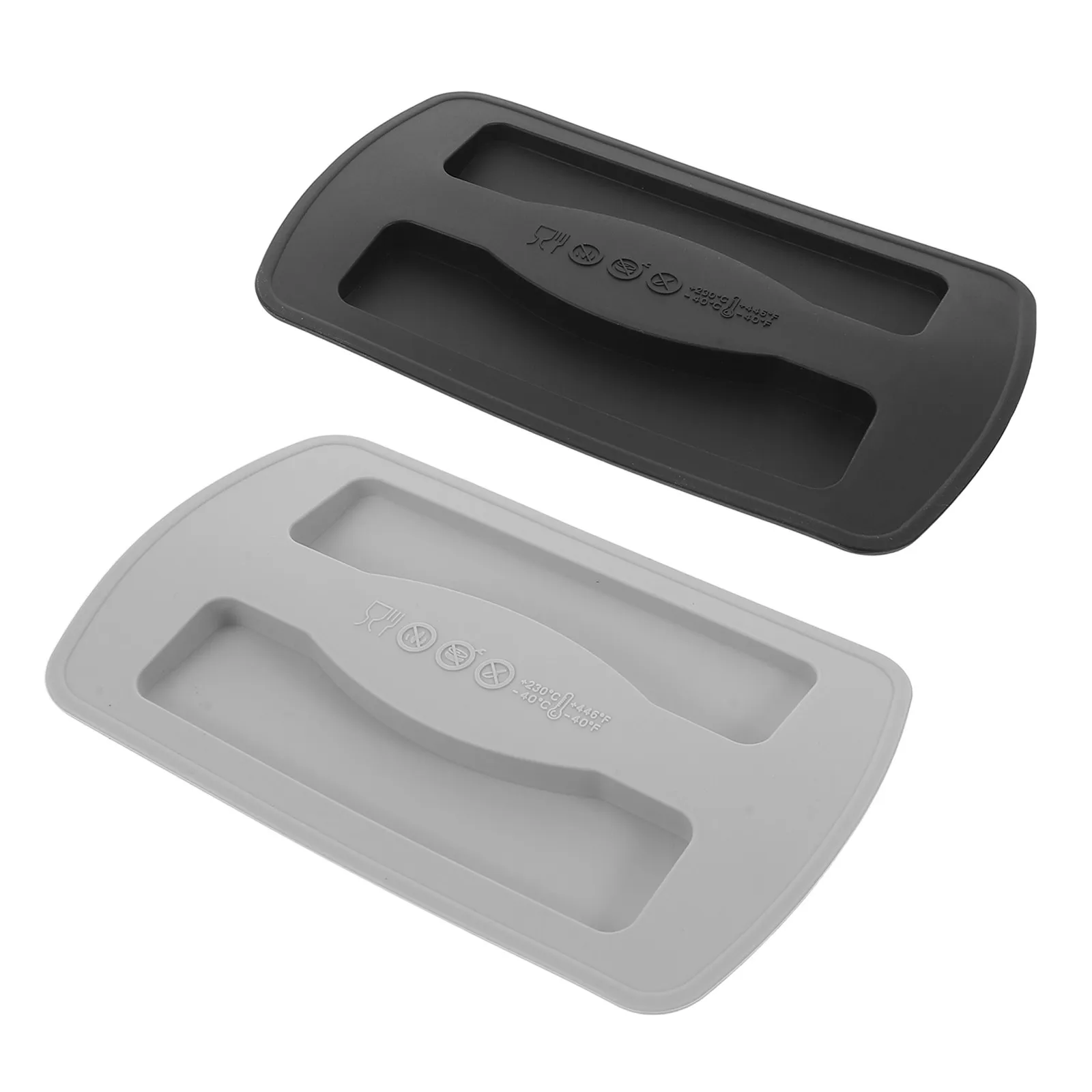 

2 шт. силиконовые защитные крышки для тостера, термостойкие, герметичные, для хлебопечки, защита от пыли