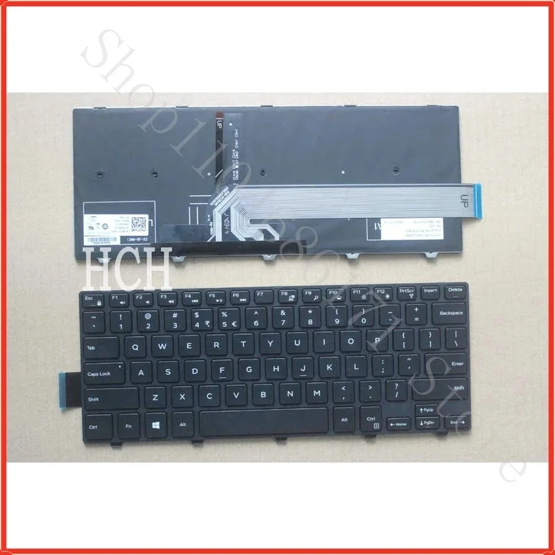 L Does Not Apply  for  Latitude 3460 PK1313P1B00 NSK-LQ0BC PK1313P1B09 keyboard US backlit