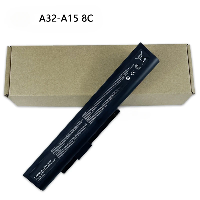 Laptop Battery for DNS (0154706)  E6201 E6222 X6815 Laptop Battery for MSi A32-A15 A42-A15 A41-A15  8Cells 14.4V