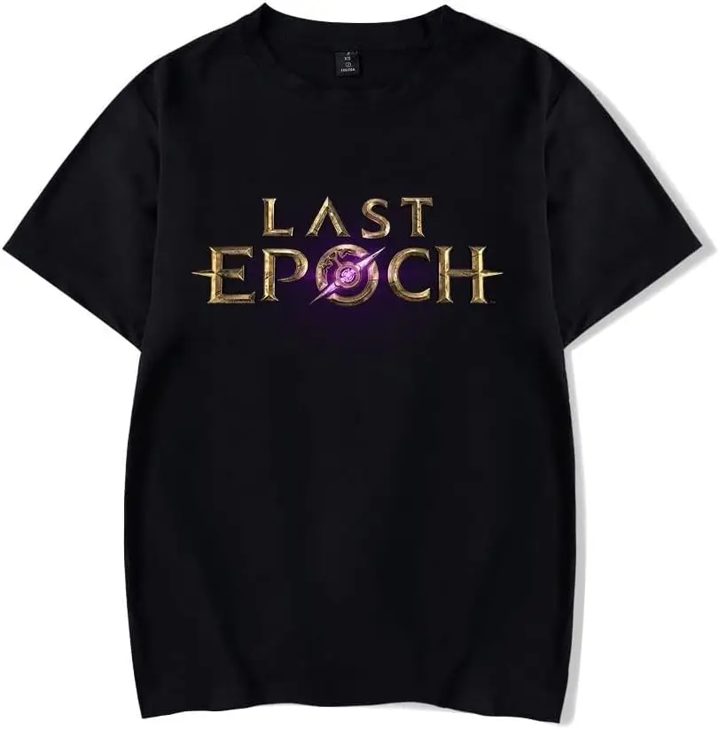 

Last Epoch T-Shirt Last Epch Game Logo Merch Women's Fashion Summer Short Sleeve Street Clothing