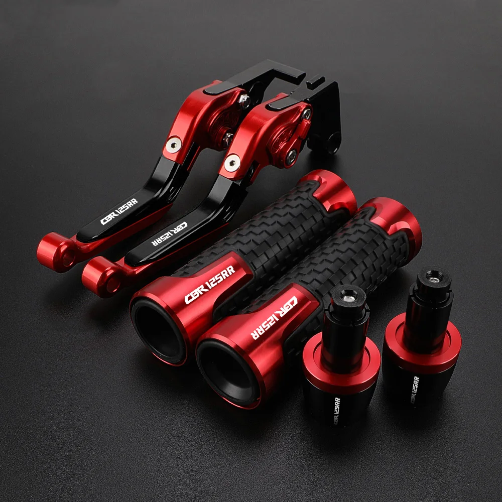

Motorcycle Clutch Brake Levers For Honda CBR125RR CBR125 RR CBR 125 RR 2004-2010 2009 2008 2007 2006 Handlebar grips ends 2005