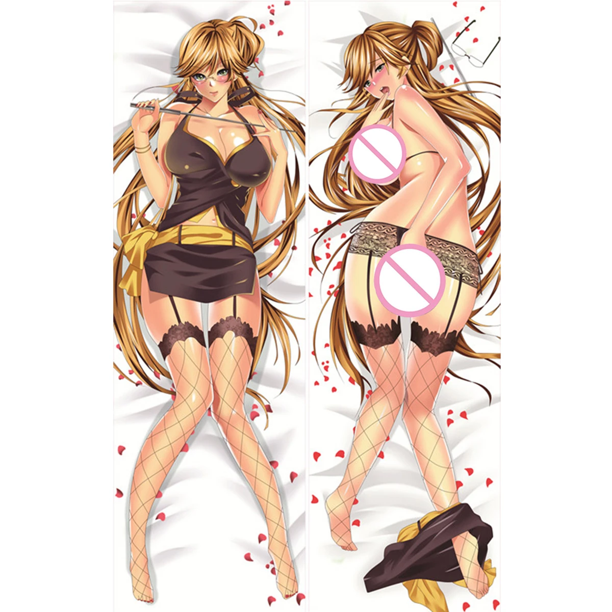 Anime Mesu Kyoushi 4 Kegasareta Kyoudan Dakimakura Pillowcase Long Life Size Sexy Hugging Body Pillow Cover