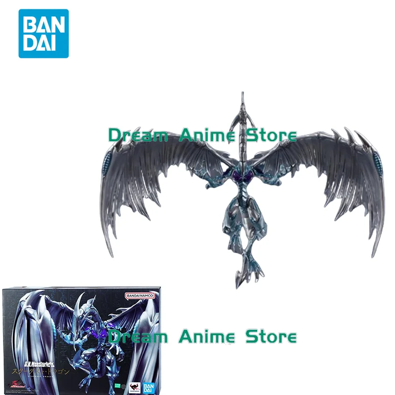 

Bandai Original Duel Monsters Anime Model 5DS SHM Stardust Dragon Action Figure Toys Collectible Ornaments Gifts for Children