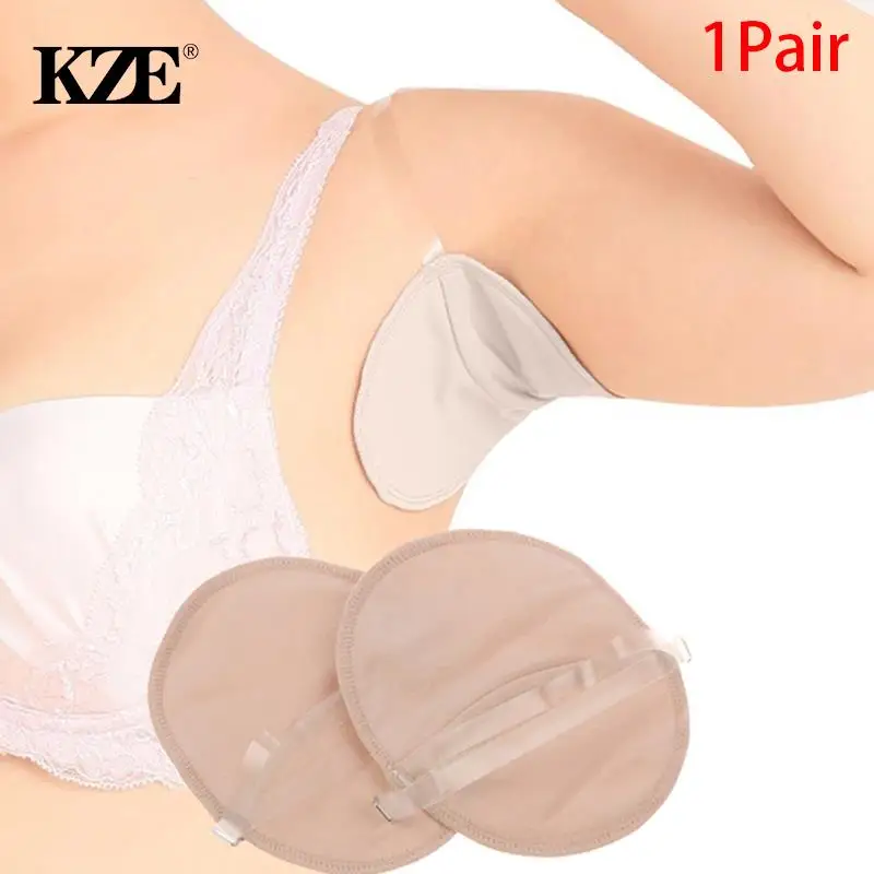 

Underarm Sweat Pads Washable Armpit Sweat Absorbing Guards Dress Sweat Perspiration Pads Shield Shoulder Absorbent Deodorant Pad