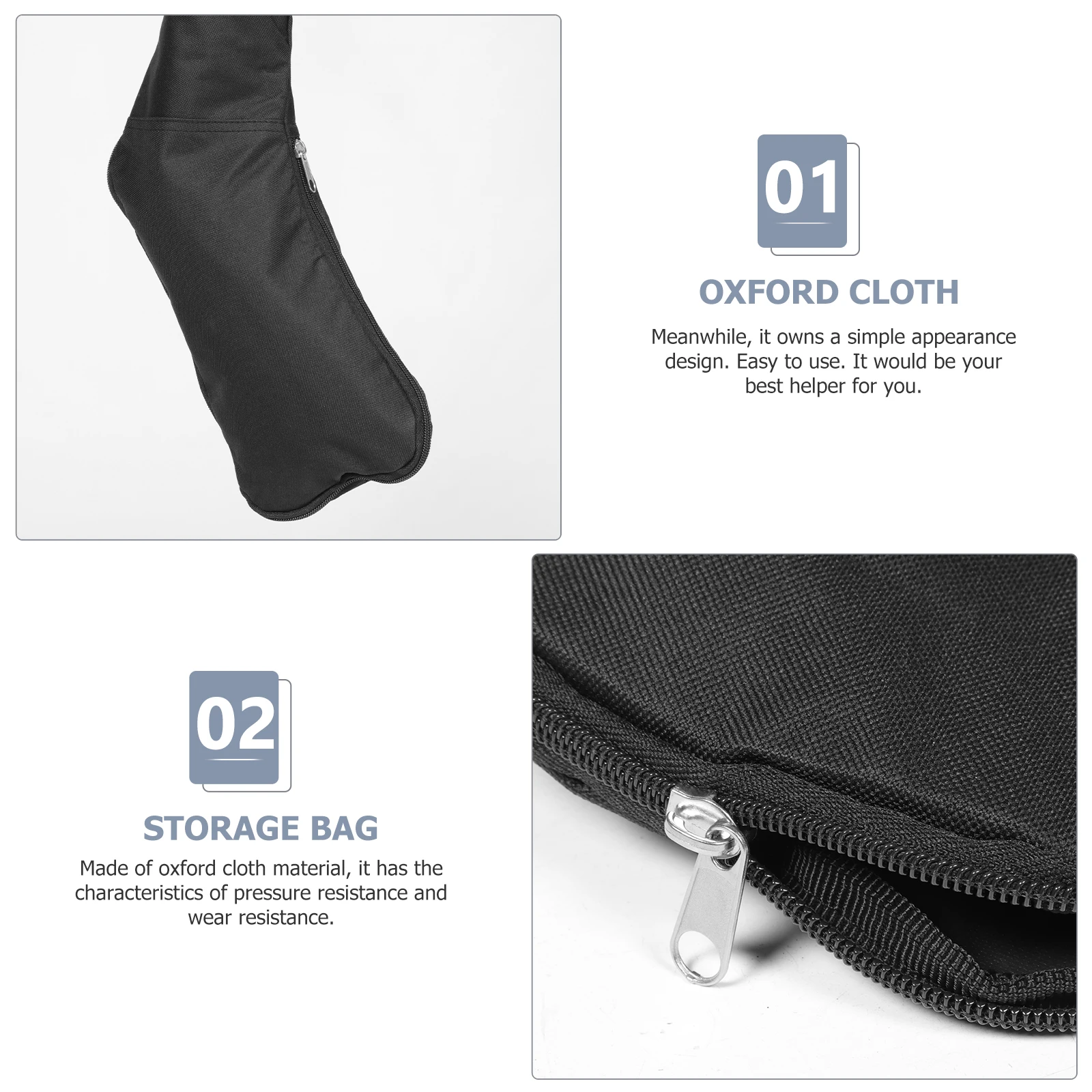 

Hockey Stick Storage Bag Professional Carry Pouch Wear-Resistant Simple Design Comfortable Experience Gift Idea
