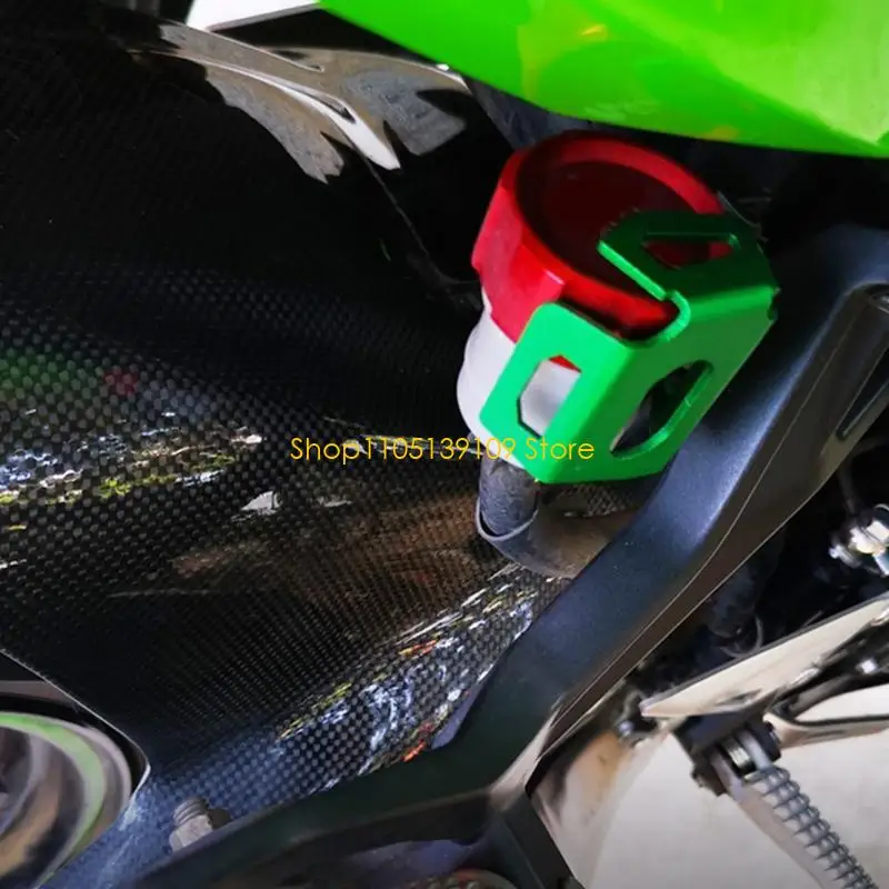 Motorcycle Brake Fluid Reservoir Protector For XSR155 2019-2023 Aluminum Construction Quick Install