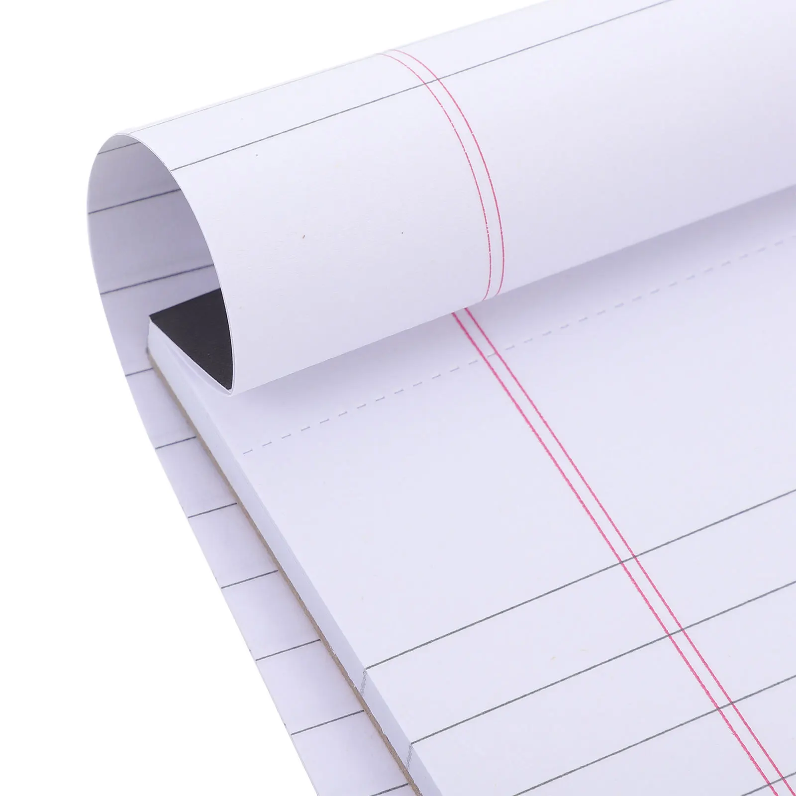 

4pcs Tear Off Notepad A4 Size Thick Paper Wide Ruled Legal Pad For Office Work School Portable Memo Notebook