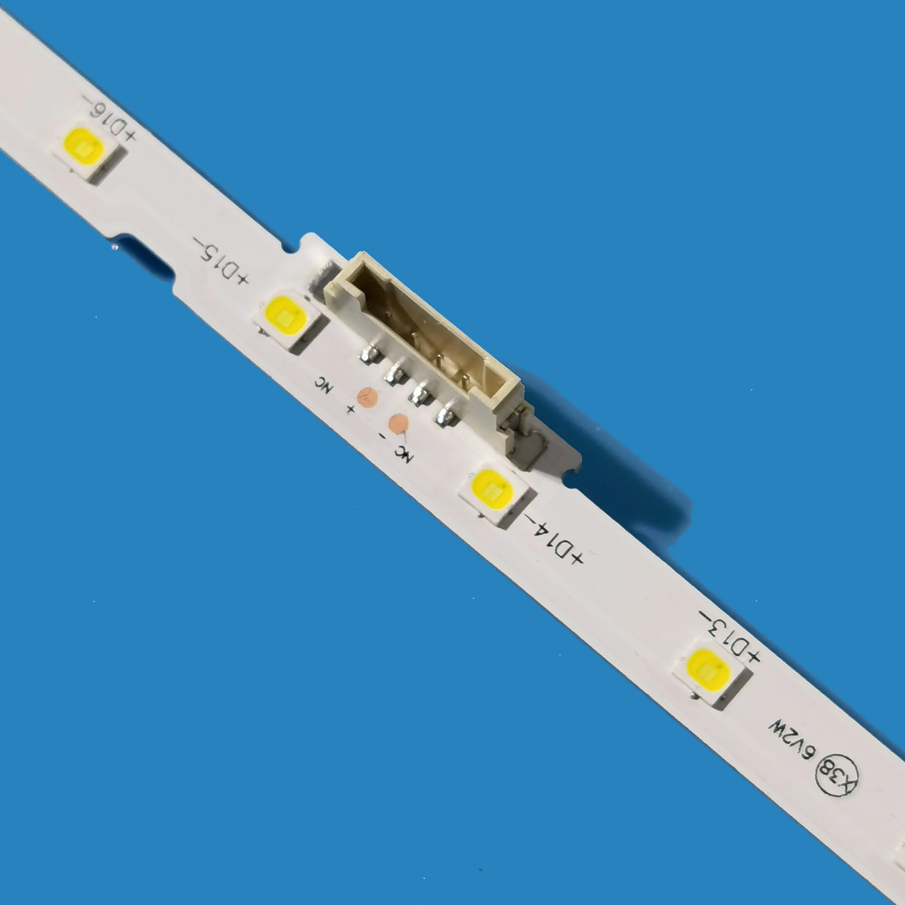 Taśma LED AOT_43_NU7100F_2X28 do UE43N5570AU 43NU7100 UE43NU7100 UE43NU7100U BN61-15482A UE43NU7120U UE43NU7170U