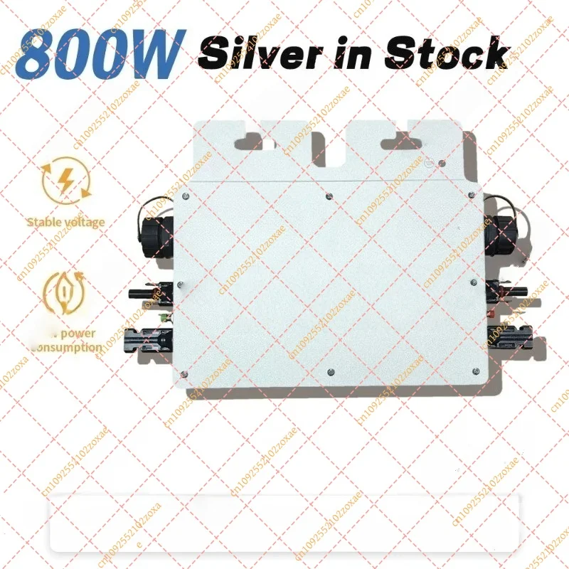 800W Micro Inverter Grid Tie WiFi APP Remote Control Solar Power Converter MPPT On Grid System Pure Sine Wave Inverter