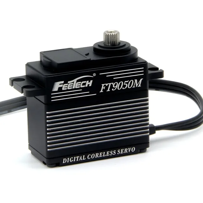 

2026 FT9050M High Torque Titanium Gear 25T Digital Coreless Servo 180 Digital Servo
