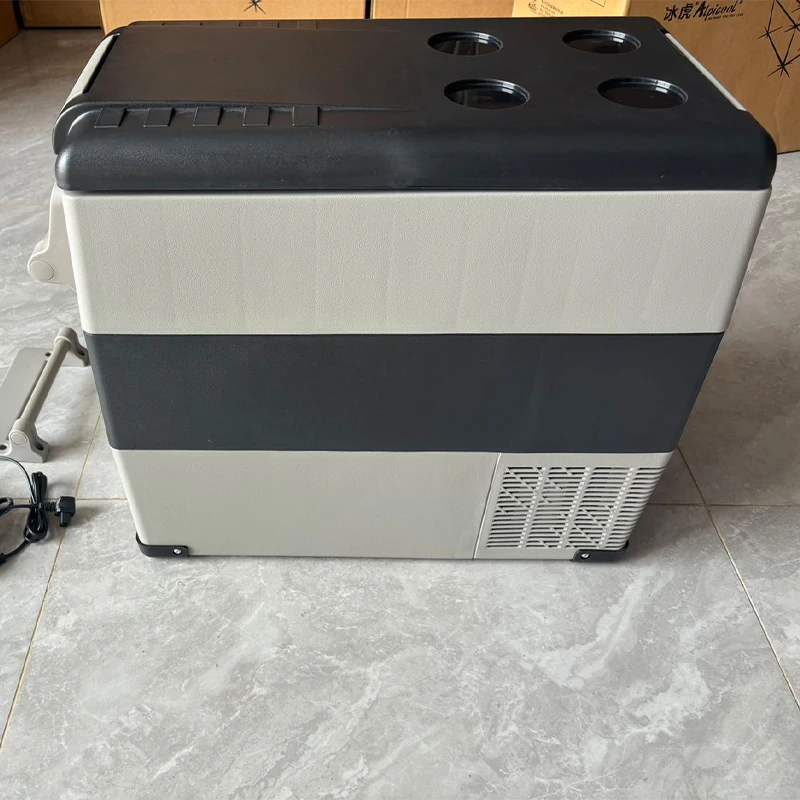 Factory Direct Sale Large Capacity 48L Car Refrigerator with Compressor, Cools to -20°C, Enjoy Coolness Anytime, Anywhere
