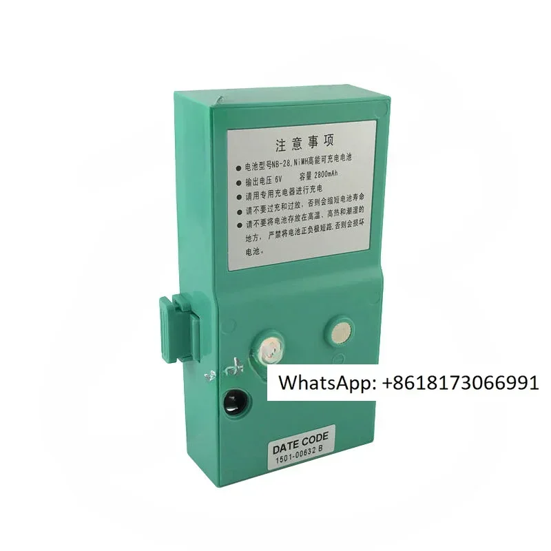 

Аккумулятор Ruide NB-28 для тахеометра Ruide RTS 820 822 822R3 860 R5, аккумулятор серии тахеометра nb-28 6 В 2800 мАч