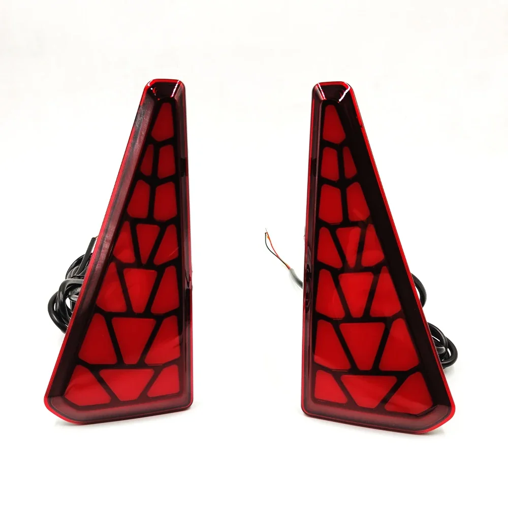 

Car Flashing 1 Set Auto Lighting LED Rear Fog Lamp For Toyota NOAH VOXY 80 Series Brake Light Rear Bumper Decoration Lamp