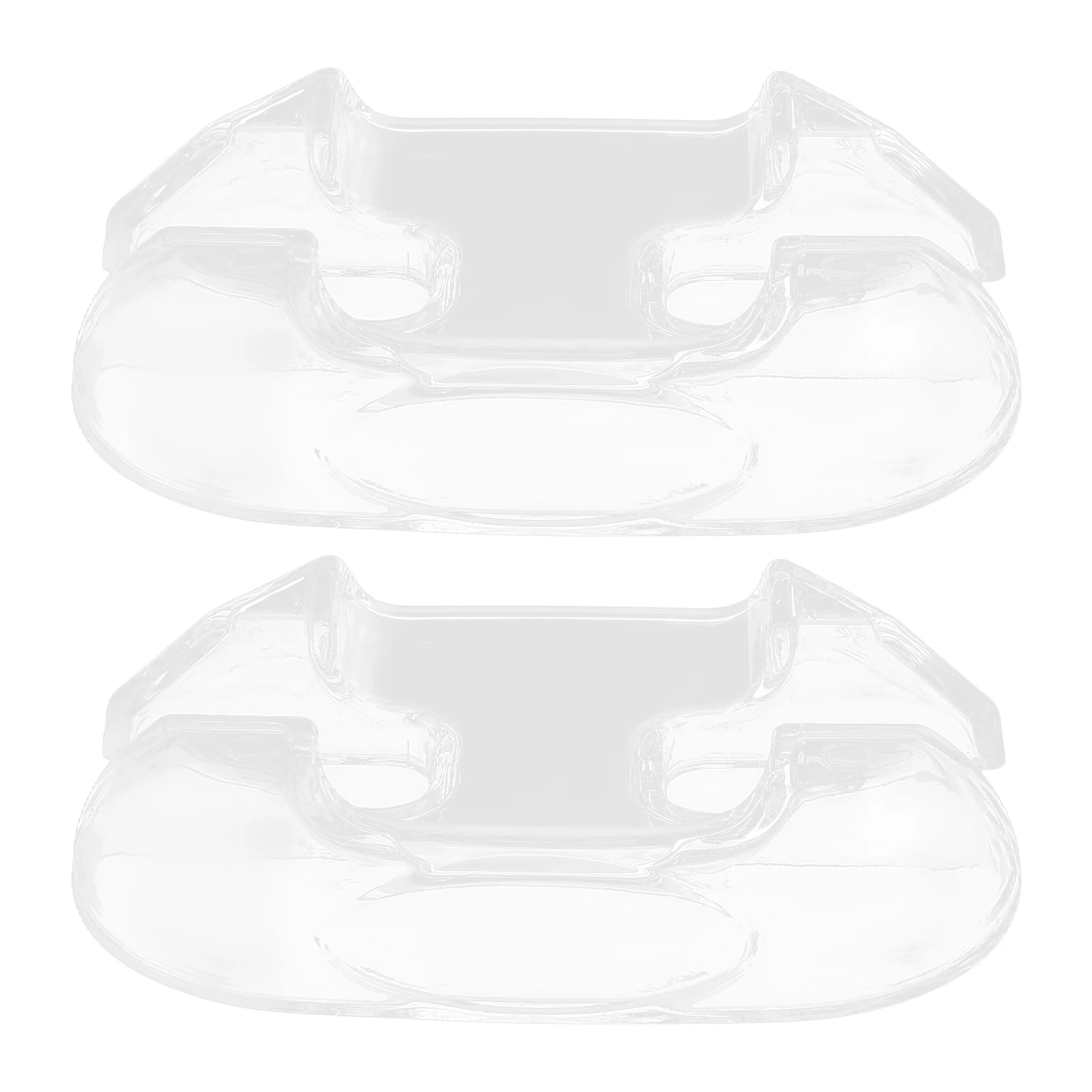 

2 Pcs Shoe Rack Ice Skate Display Stand Hockey Hanger Acrylic Inline Holder Accessories