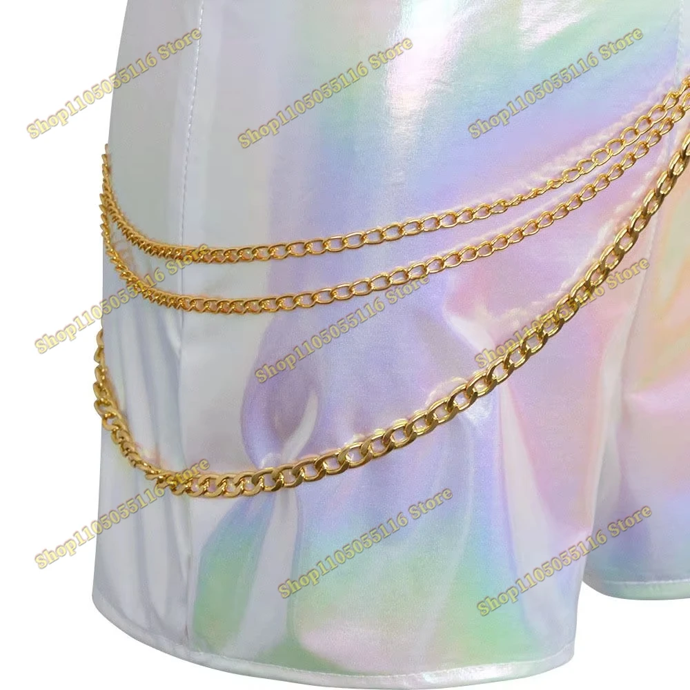 أزياء هنتركس KPop شيطان الصيادين رومي المرحلة الذهبية التأثيرية كوريا المعبود الفتيات الأسود الشرير جيراي كي فستان لوليتا كوسبفريه للهالوين