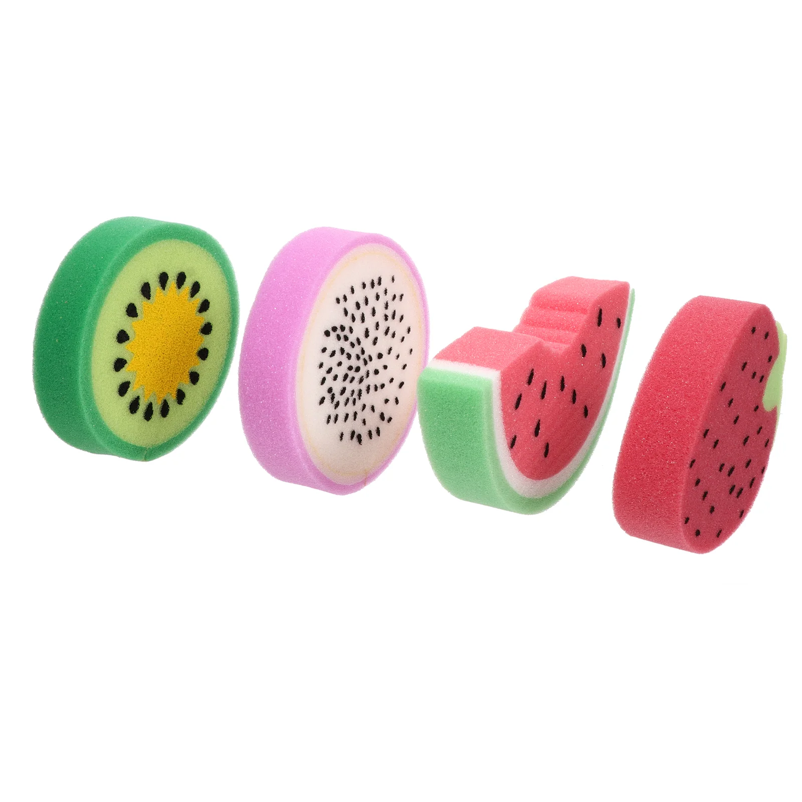 

4 Pcs Sponge Mens Body Wash Exfoliating Shower Tool Sponges Scrubbers Shaped Kids Lovely Newborn Child Brush