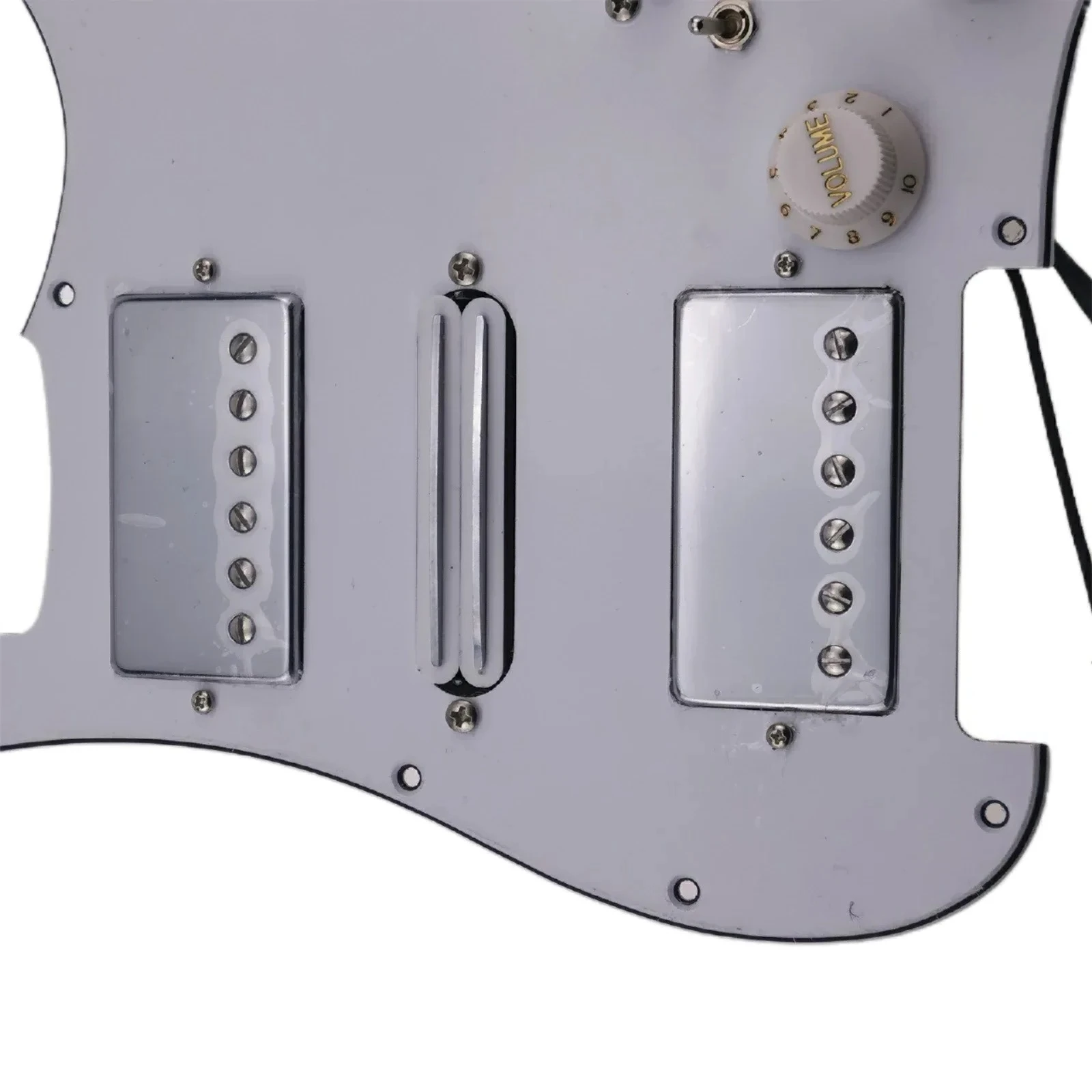 Guitar  Pickguard HSH Humbucker Alnico Pickups Single Cut Function 7-Way Tone Combin Type Fully Loaded Set for ST