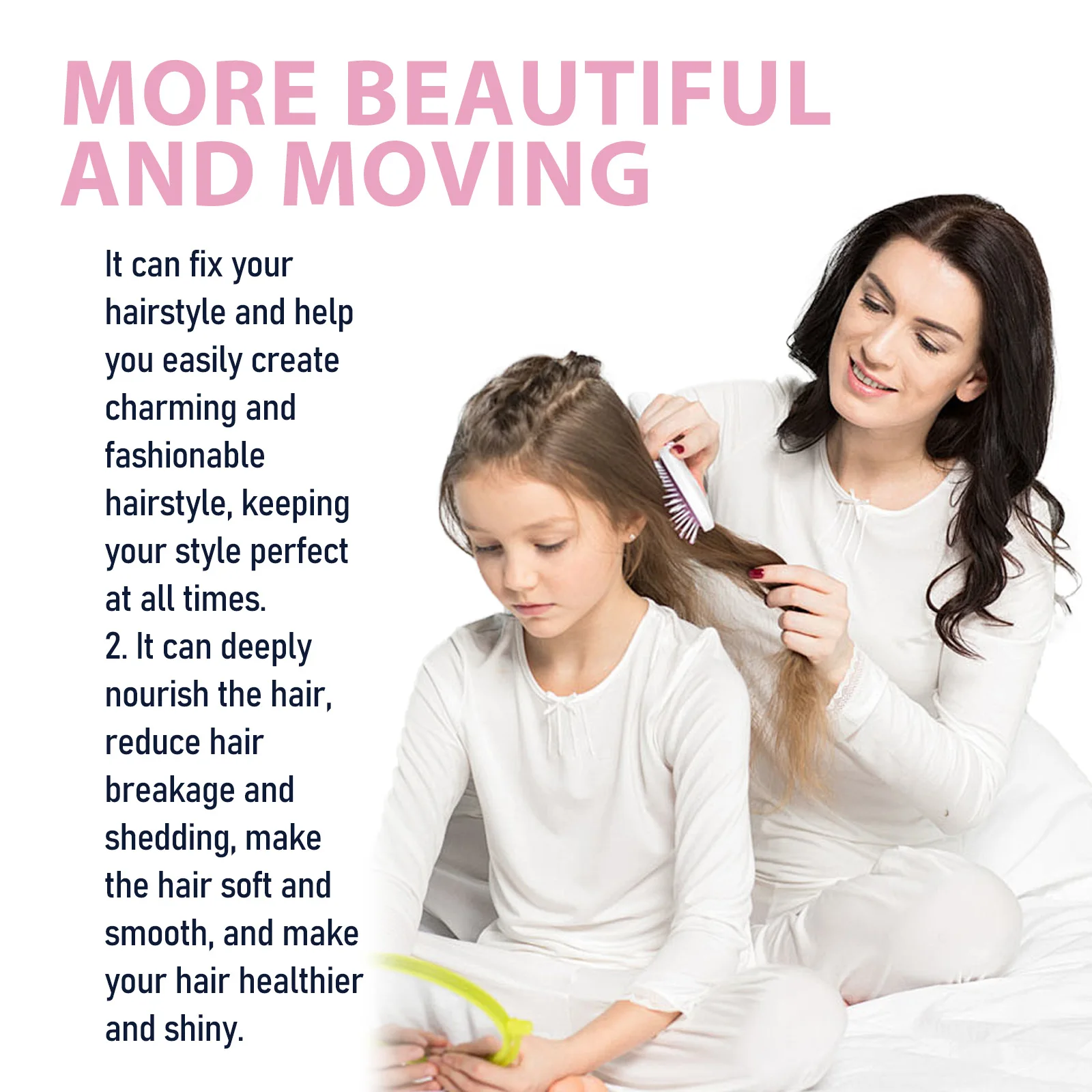 Fixed Hair Styling Spray Long Lasting Hair Edge Control Smooth Frizzy Leave in Conditioning Nourish Broken Hair Finishing Cream