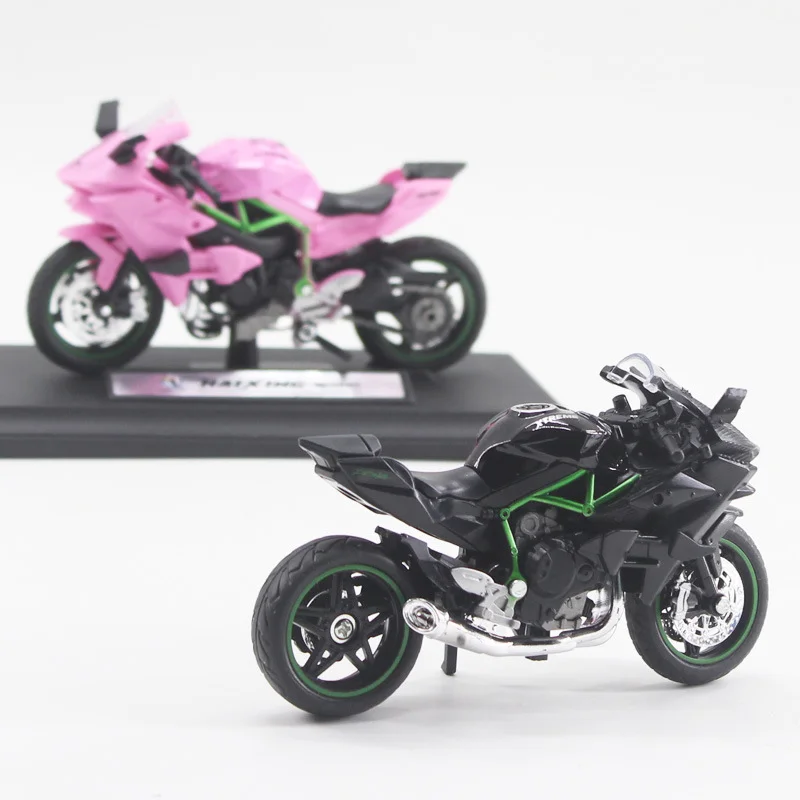 

New Motorcycle Desk Decoration 1:18 H2 R H2r Model Static Die Cast Vehicles Collectible Hobbies Moto Toy Gifts Motorbike Gifts