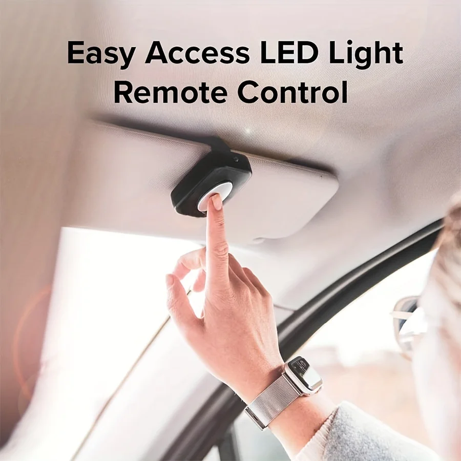 Baby Car Mirror with Remote Control Soft Led Light ShatterProof Acrylic Baby Mirror for Car