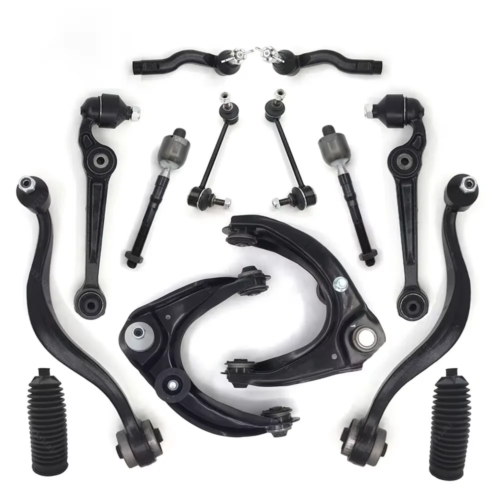 

TOPICKSAP 14pcs Front Upper Lower Control Arm Boot Ball Joint Sway Link Kits For Mazda 6 2003 2004 2005 2006 2007 2008
