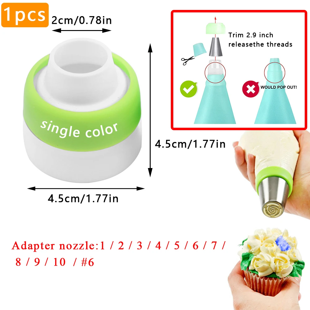 Russian Piping Tips Stainless Steel Cupcake Flower Shaped Frosting Nozzle Kitchen Gadgets Pastry Cupcakes Cakes Decorating