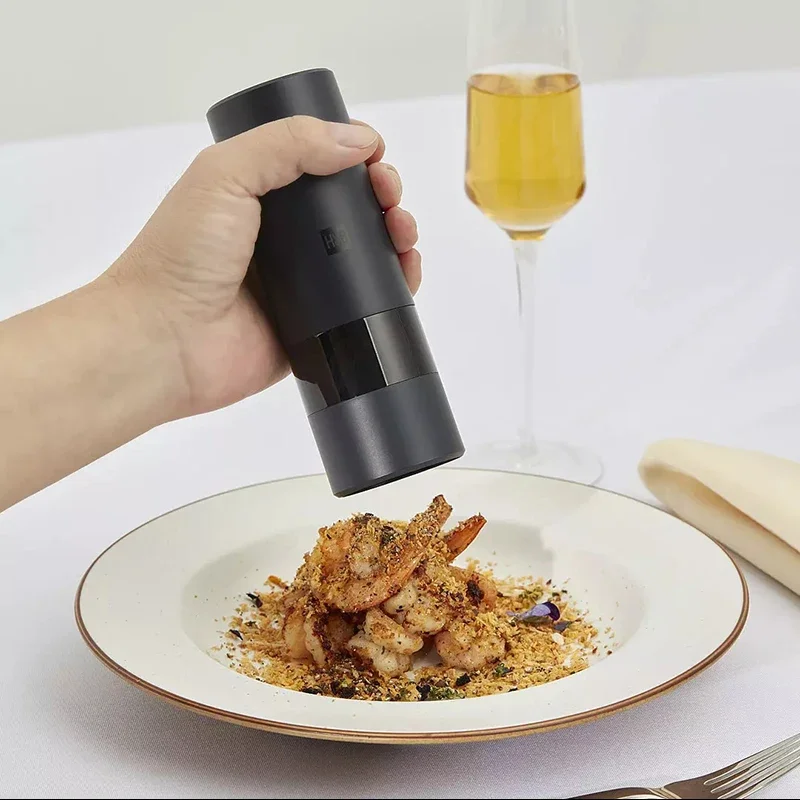 YouPin HUOHOU مطحنة التوابل الكهربائية المحمولة المطبخ أداة طحن الطبخ الفلفل التوابل التوابل الحبوب مطحنة الملح شاكر