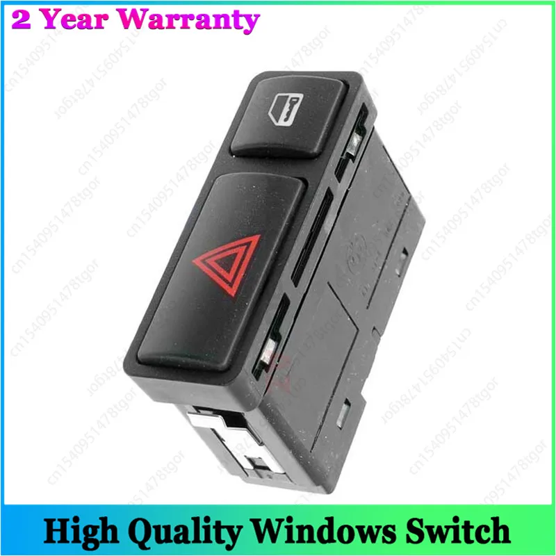 

61318368920 For BMW E46 E53 E85 E86 X5 Z4 M3 325 3 Series Hazard Emergency Flasher Light Switch Warning Button with Central Lock