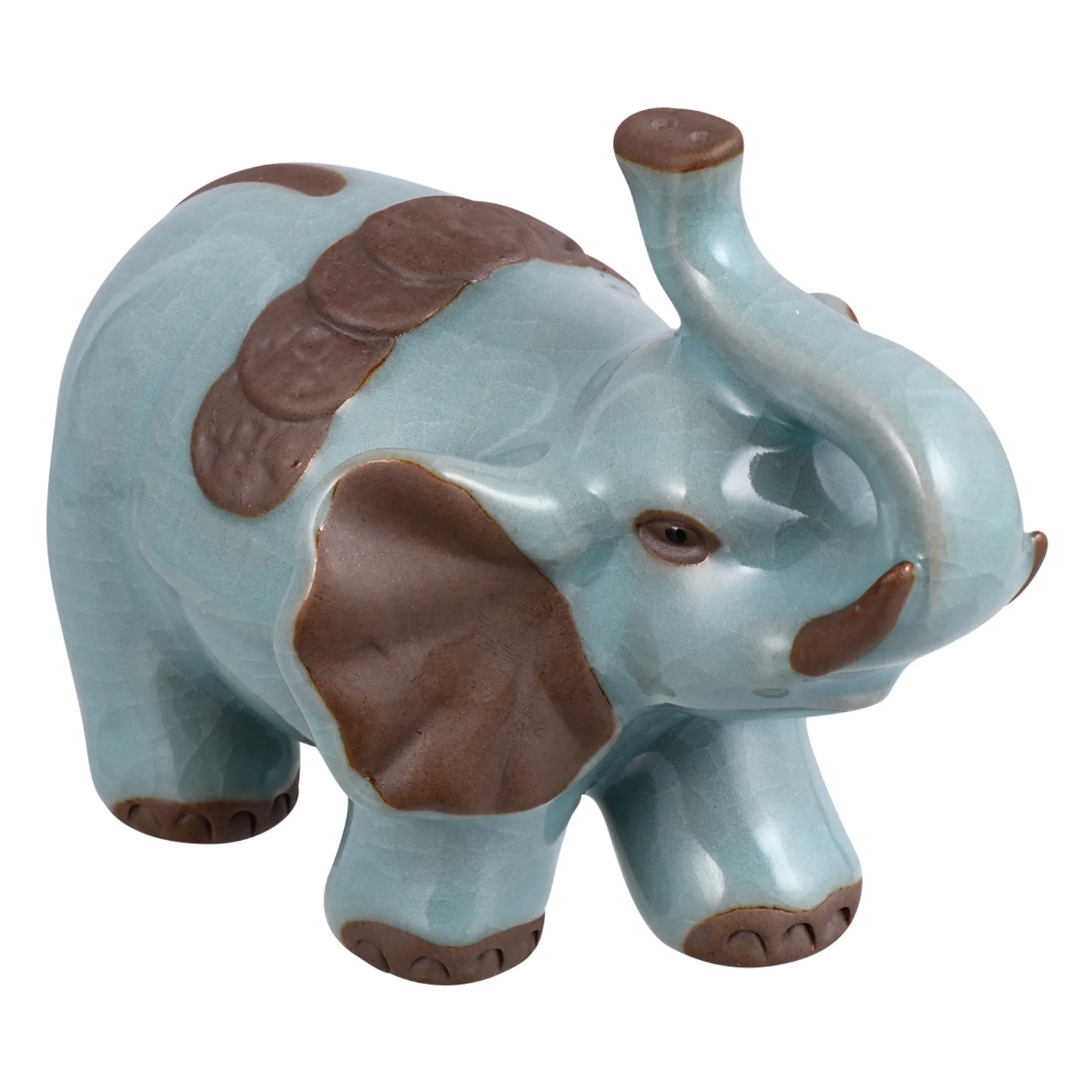 

Tabletop Elephant Adornment Ornament Animal Decor Home Decoration Decorations Desktop