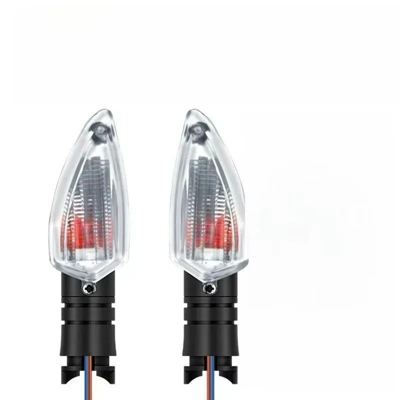 ملحقات إشارة الانعطاف الجديدة لتعديل الدراجة النارية، إشارة الانعطاف للدراجة النارية M-slaz الأمامية والخلفية، حدد بدقة #3