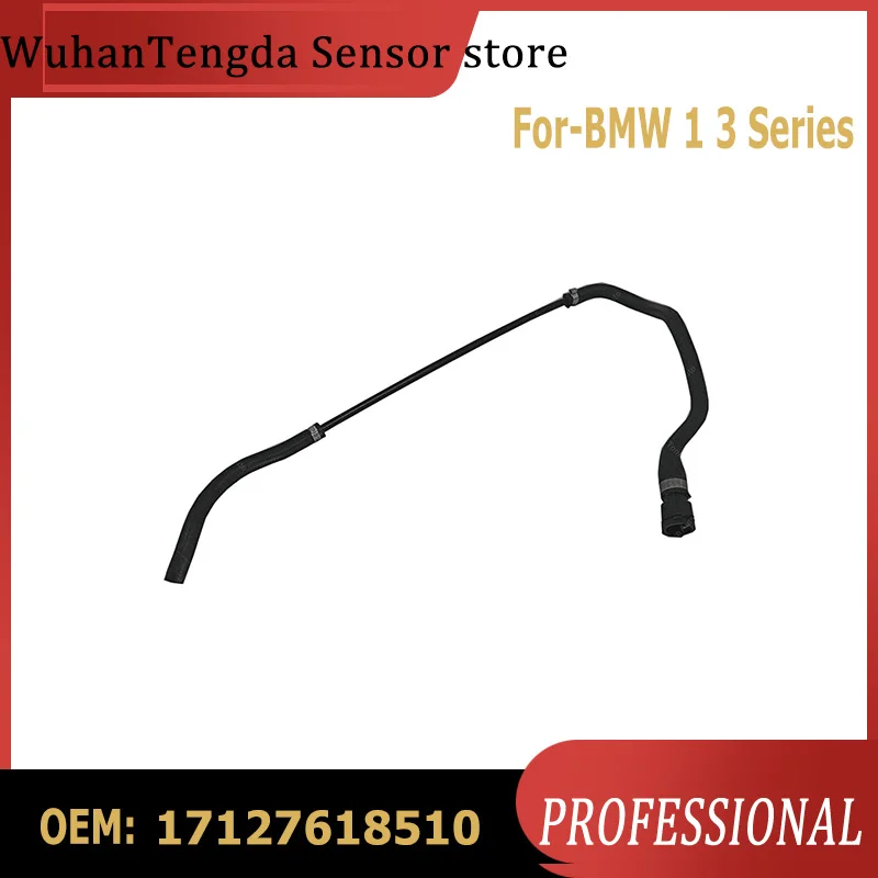 17127618510 17127565093ClampsEngine Radiator Coolant Expansion Tank Hose for-BMW 1 3 Series