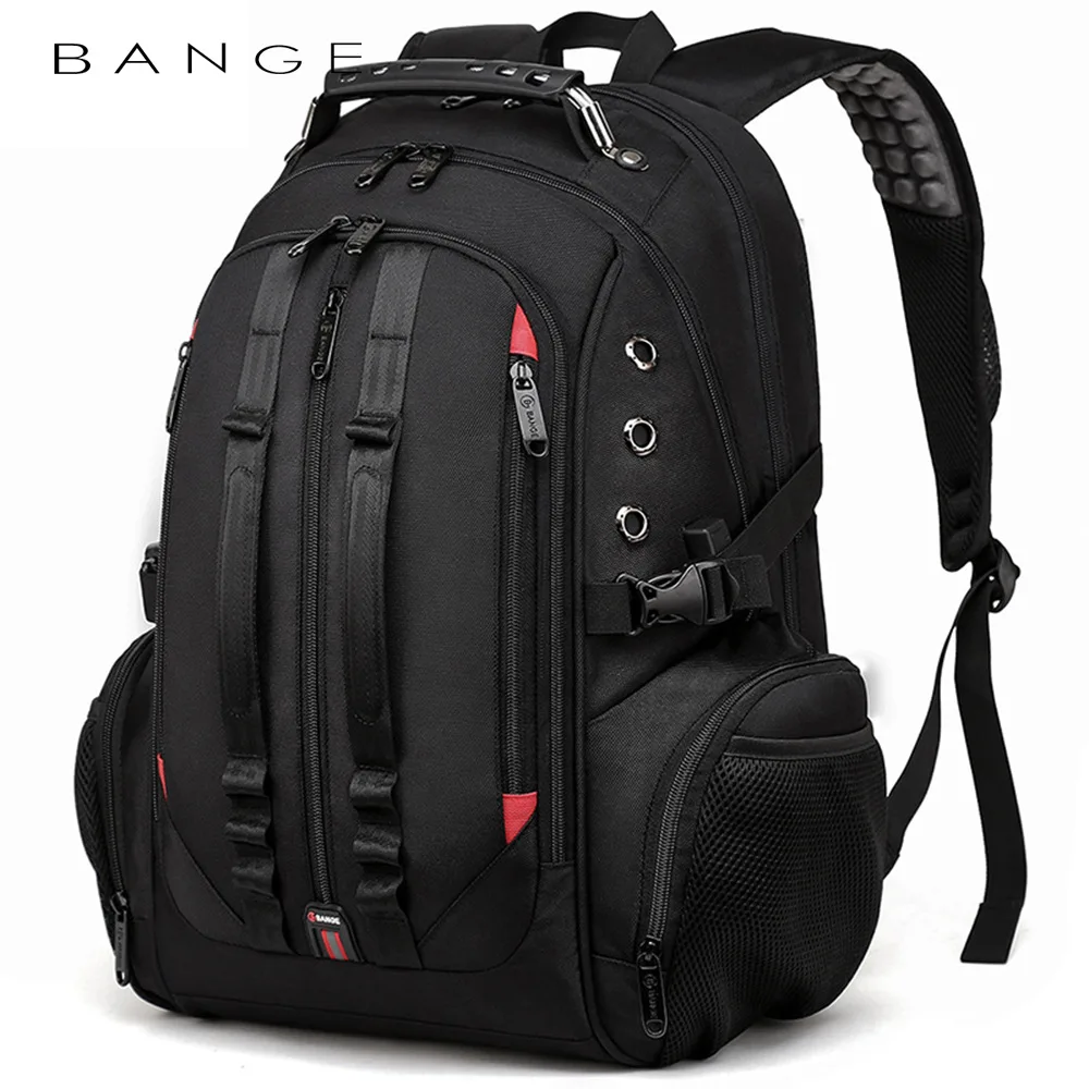 Mochila de viaje Bange 15,6, mochila para ordenador portátil, mochilas antirrobo USB para hombres, mochila escolar para adolescentes, mochila juvenil para mujeres