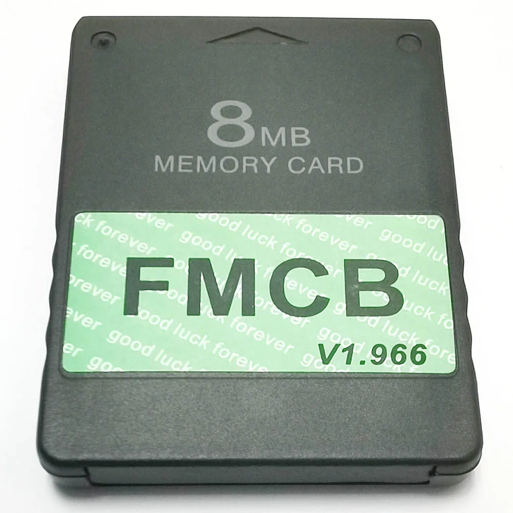 for Playstation2 FMCB V1.966 Card Brand New High Quality Memory Card for PS2 Console Free MCboot Program Card 8MB 16MB 32MB 64MB