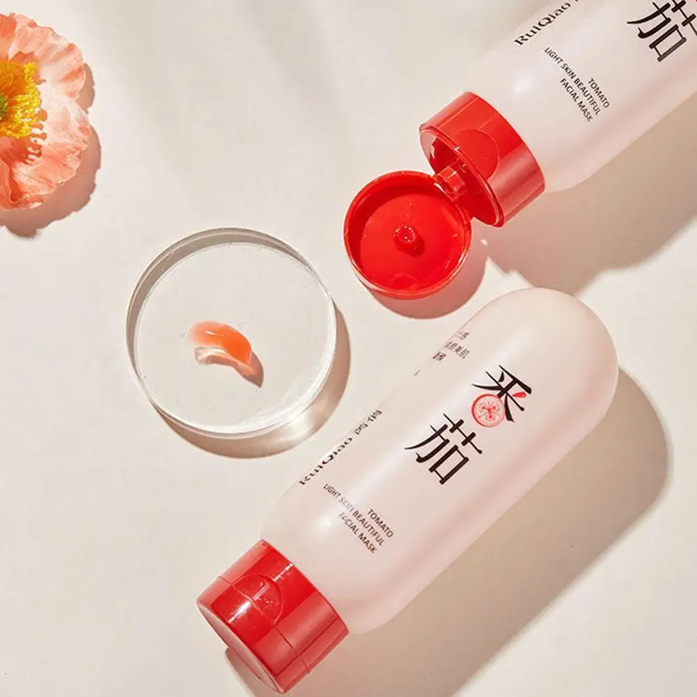 

New Tomato Sleeping Mask Beauty Face Moisturizing Skin Rejuvenation Firming Disposable No-wash Facial Mask for Face Care