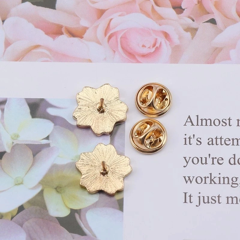 لطيف الكرتون زهرة بروش للفتيات النساء المينا زهرة النبات دبابيس مجوهرات اكسسوارات هدايا عيد الميلاد 2025 #5