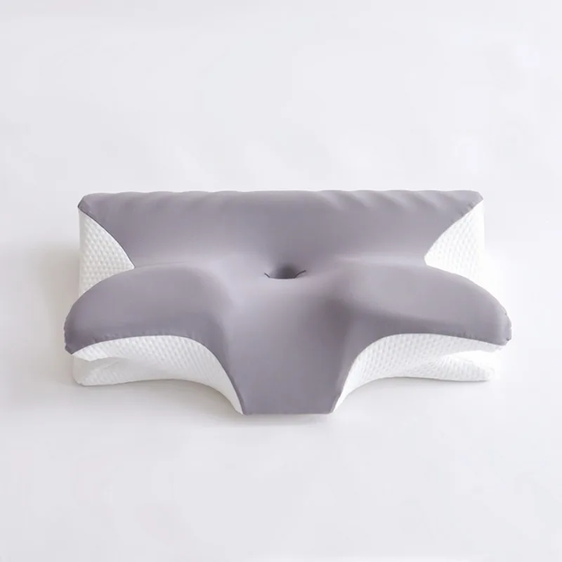

Butterfly memory pillow slow rebound decompression not tired ergonomic neck protection artifact horn pillow neck pillow