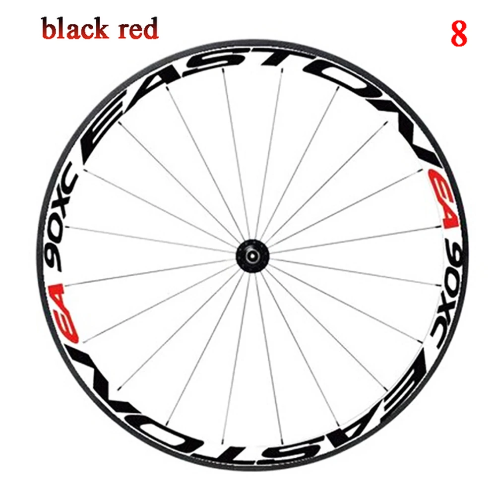 Bike Wheel Stickers Multicolor Bicycle Decals Bicycle Stickers Reflective Stickers Bicycle Rim Decals Bike Wheel Rims