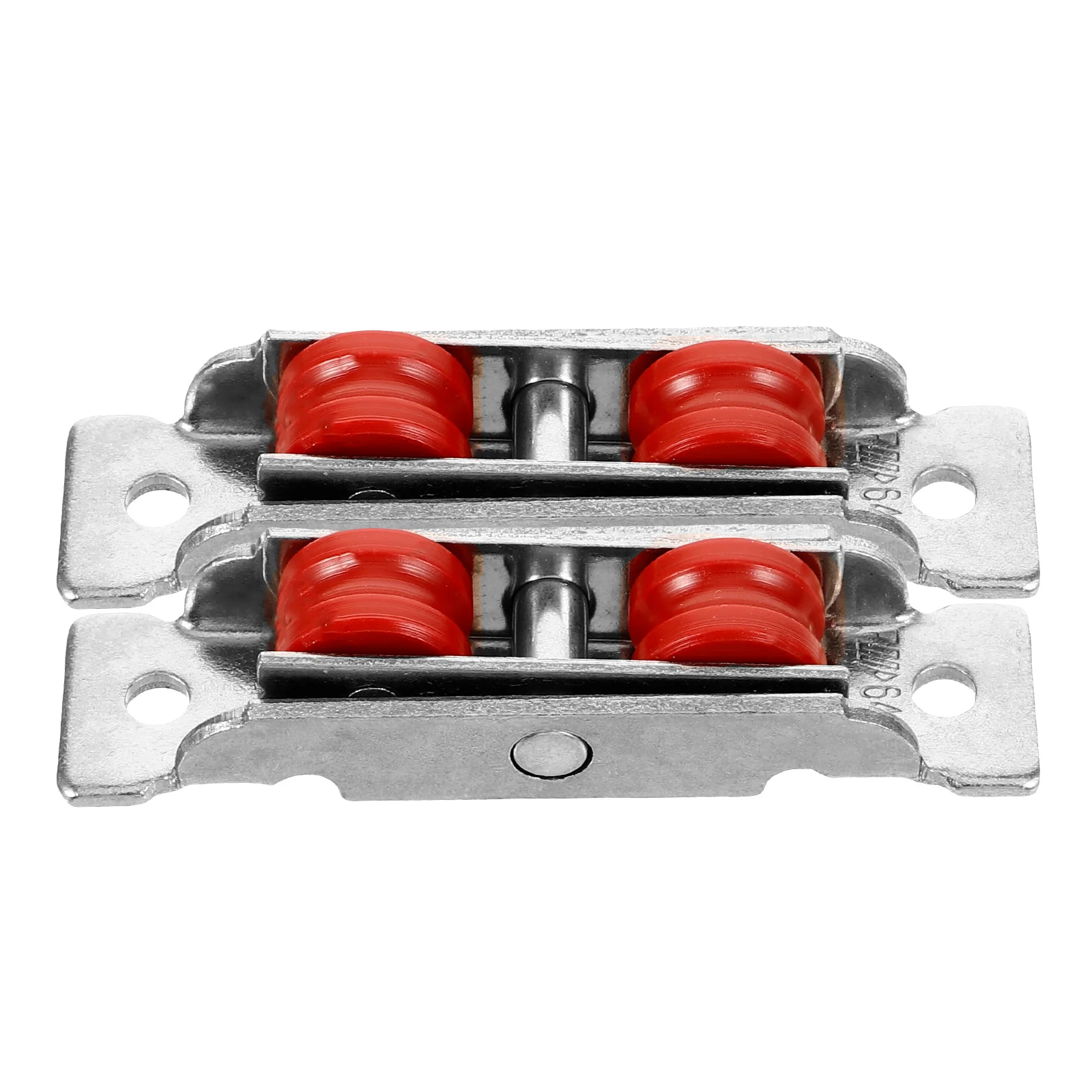 

2pcs Stainless Steel Sliding Door Wheels Replacement Kit Cabinet Track Roller Nylon Pulley Bearings Wardrobe Hardware