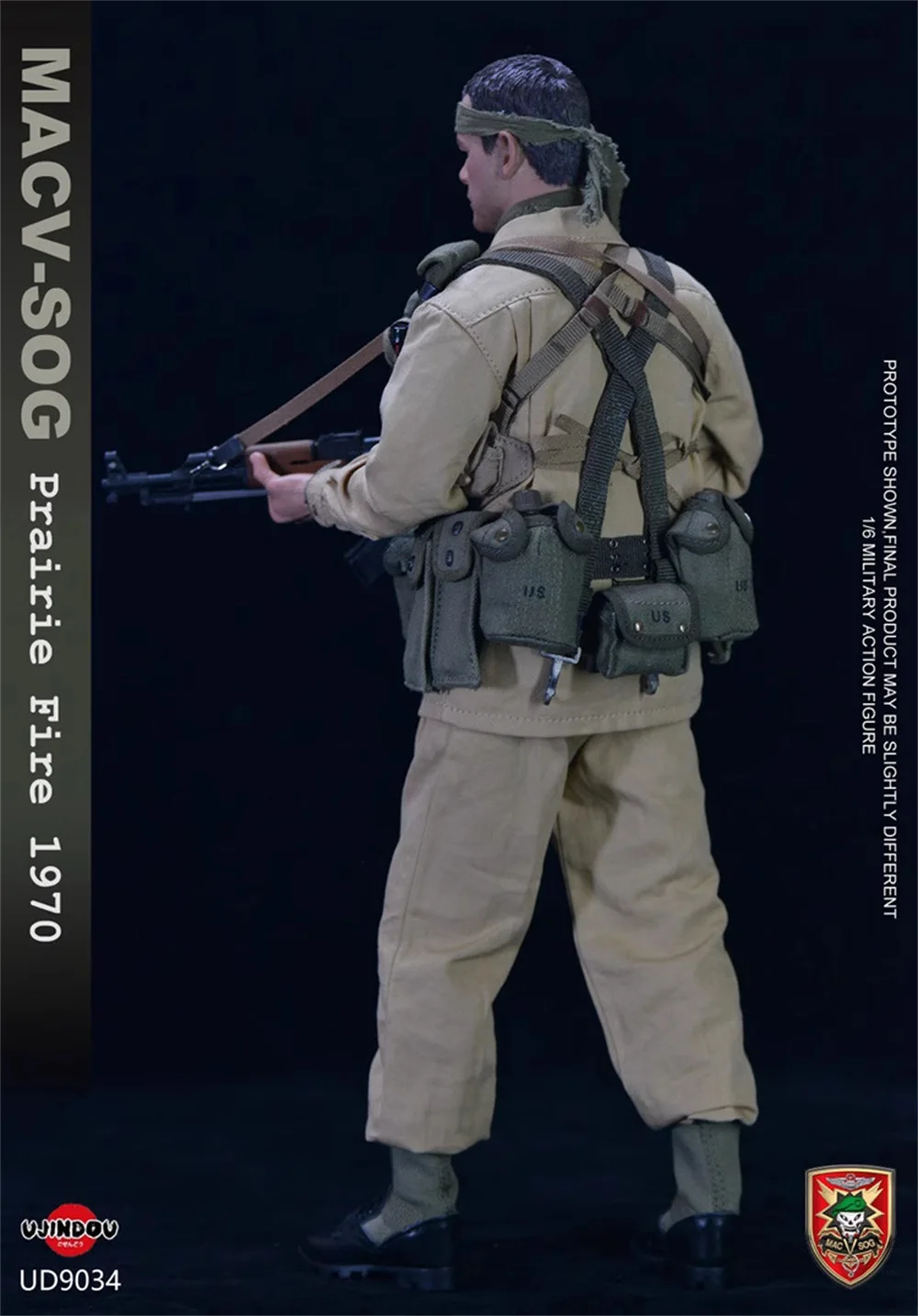 Hot Sale 1/6 UJINDOU UD9034 US. Soldier Vietnam War Operation 1970 Full Set Moveable Action Figure For Fans Collectable