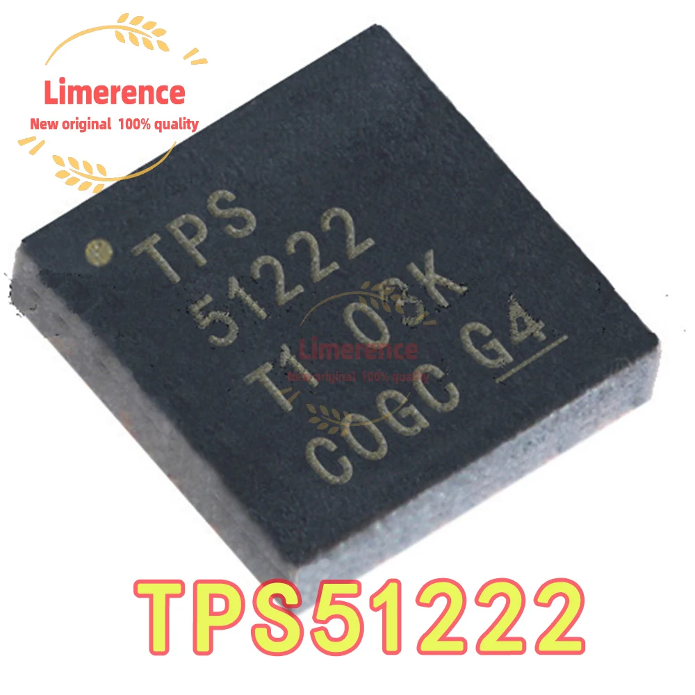 

(10 шт.) 100% новый набор микросхем TPS51222 TPS51222RTVR QFN-32