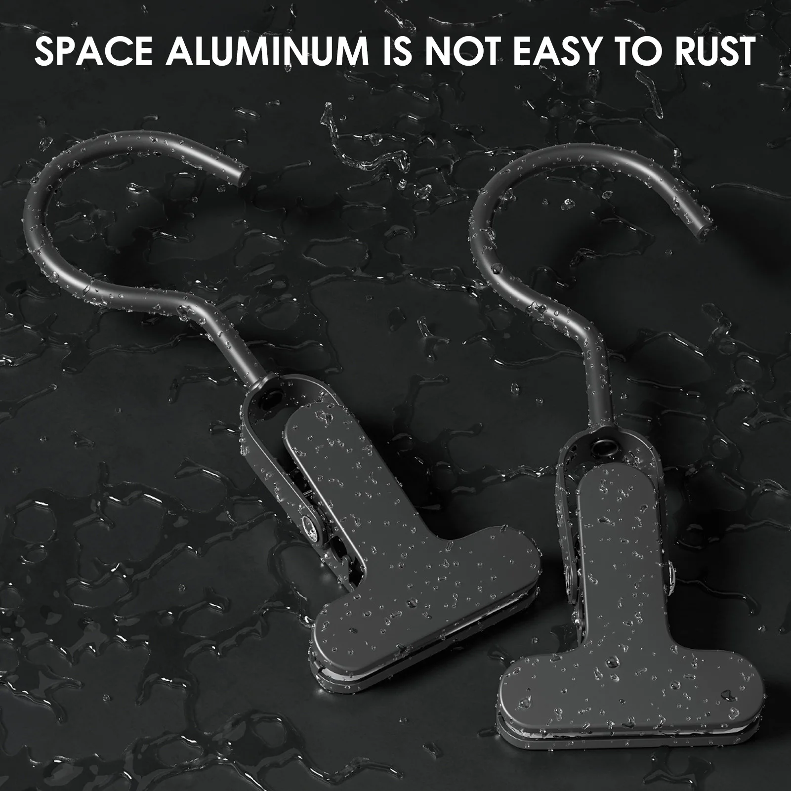 

Wardrobe Storage Clip Durable Traceless Aluminum Alloy Storage Clip For Pants Jeans Underwear Scarf Tie Laundry Room Accessories