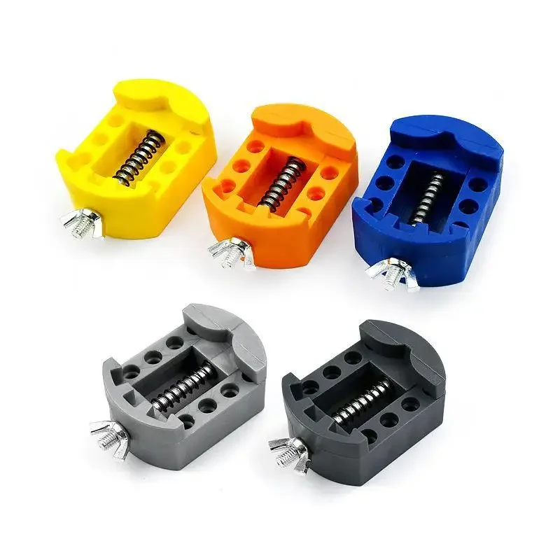 Abridor de reloj ajustable, cubierta trasera, removedor de cierre de presión, soporte de fijación, reparación de caja, herramienta de relojero, fijador de esfera de movimiento