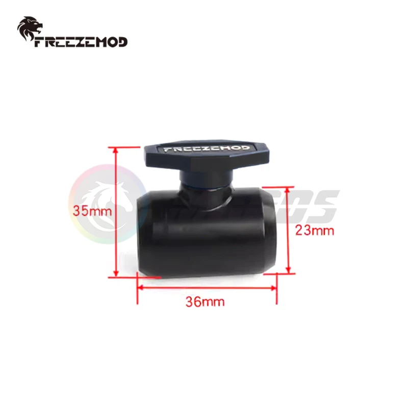 صمام مفتاح تبريد المياه، صمام تصريف المياه الملتفة يدويًا، أسود، فضي، أبيض YGNS