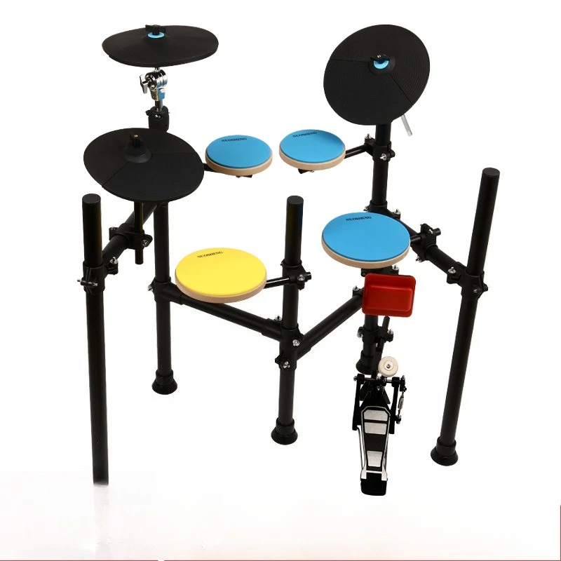 

Drumstick Set Drum Set Five Drum Practice Table Drumstick Pad Practitioner Jazz Drum Percussion Board Kick Drum Practitioner