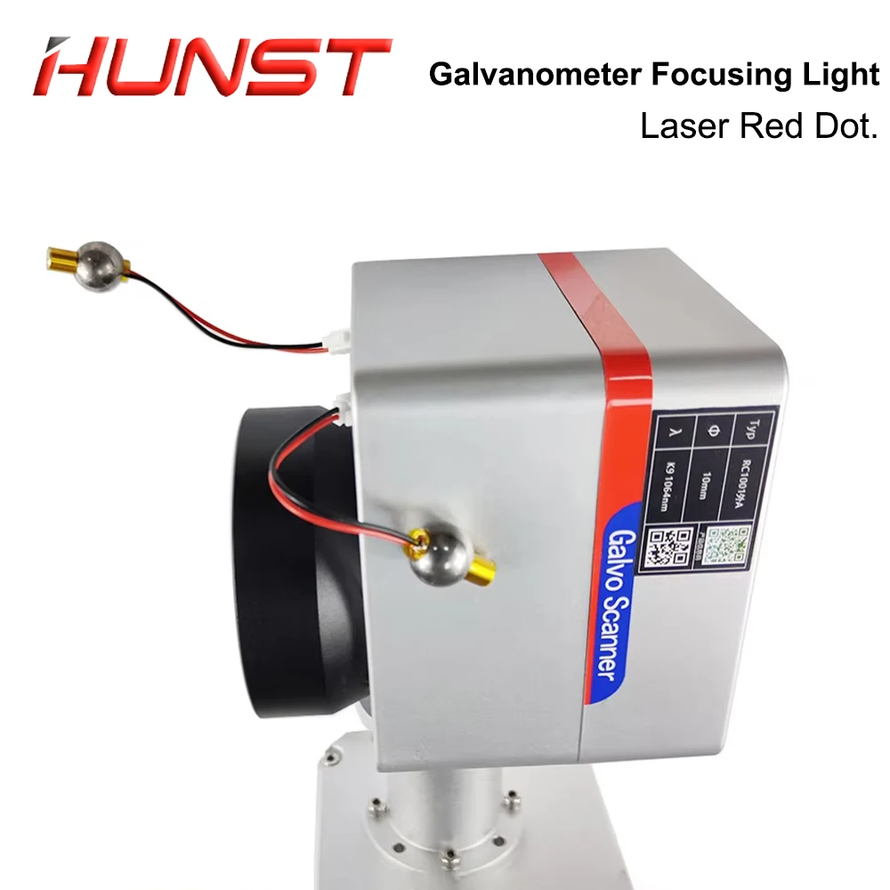 HUNST Laser Marking Machine Focusing Light for SG7110 RC1001 RC7110 Galvanometer Scanner 650nm Red Dot Accessories