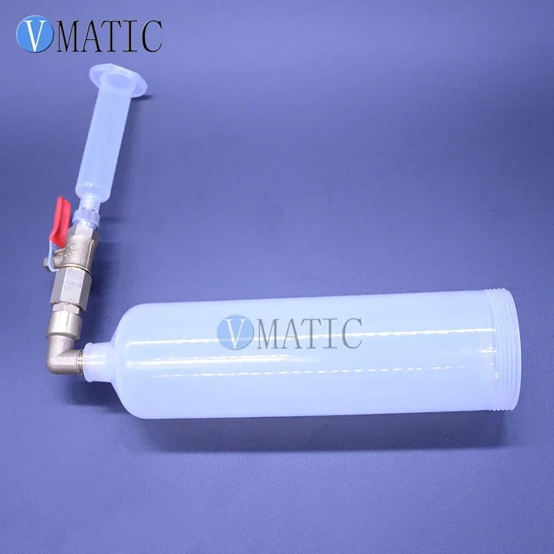 Free Shipping Glue Filling Equipment With 1 Pc 300 Cc / Ml Pneumatic Syringe With 1 Pc 10 Cc / Ml Syringe & Adapter